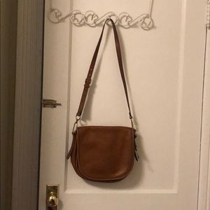 British tan Fossil handbag